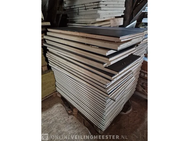 Ca. 60x isolatie met kantplank, 35mm - afbeelding 1 van  3