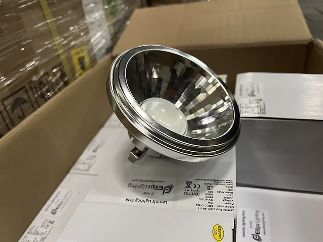Ca. 60x led spot ar111 10w 3000k gu53 lemnis lighting - afbeelding 2 van  5
