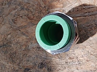Ca. 60x messing ppr 3 delige koppeling met wartelmoer 32x32mm, ifan, 2025 - afbeelding 3 van  6