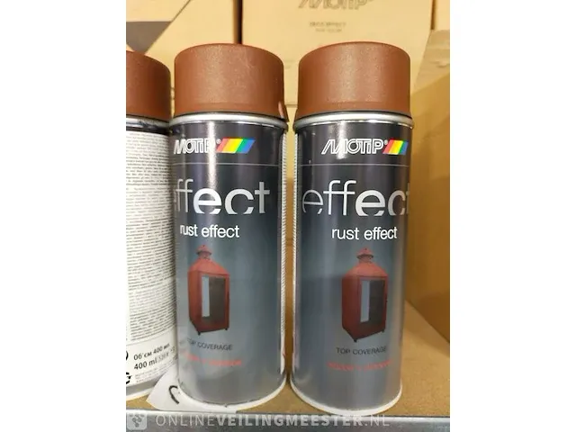 Ca. 60x rust effect motip, roest kleur - afbeelding 3 van  4