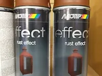 Ca. 60x rust effect motip, roest kleur - afbeelding 3 van  4