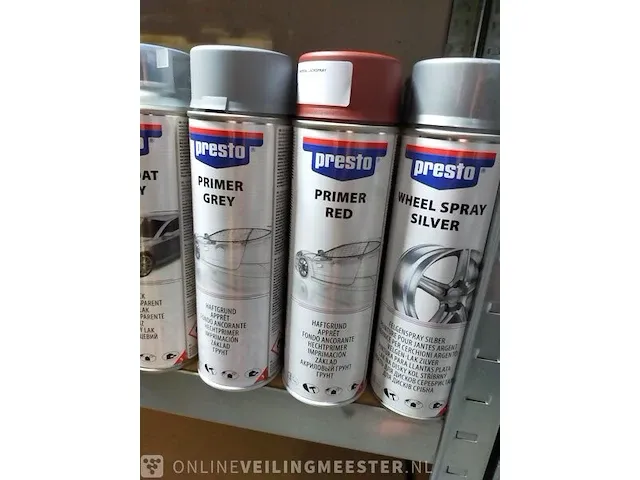 Ca. 60x spuitlak / primers presto - afbeelding 4 van  5