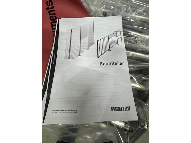 Ca. 60x staander voor toegangspoort, wanzl, railix basic - afbeelding 8 van  8