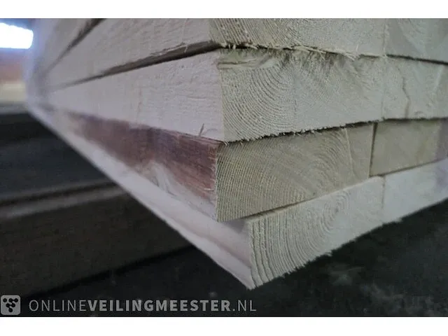 Ca. 60x vuren balk - afbeelding 2 van  10