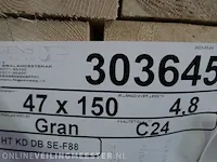 Ca. 60x vuren balk - afbeelding 9 van  10