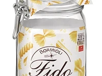 Ca 60x weckpot, 1 liter rocco bormioli, fido - afbeelding 6 van  6