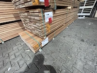 Ca. 61x mandioqueira vlonderplanken, 21x120mm, lengte 350cm - afbeelding 4 van  4
