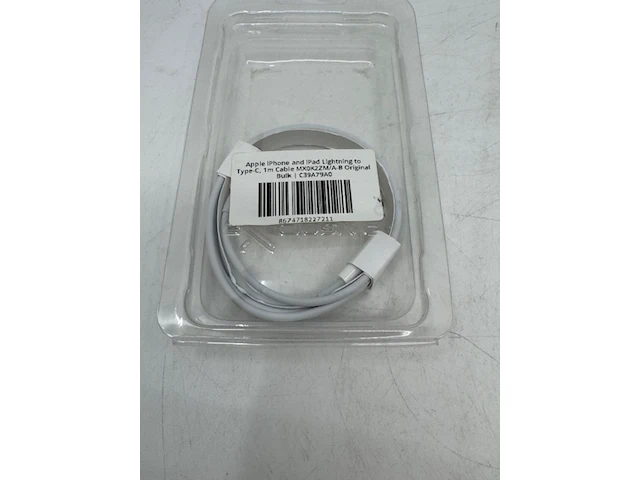Ca. 63x lightning cable en 19x usb stekker apple, wit - afbeelding 2 van  4