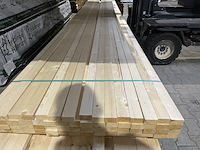 Ca. 63x vuren regels, 32x58mm, lengte 540cm - afbeelding 1 van  3