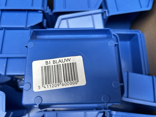 Ca. 640x erro stapelbak b1 blauw 100x85x50mm (bxdxh) - afbeelding 4 van  5