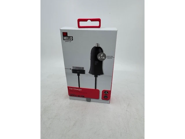 Ca. 64x autolader apple 30 pin behello, behca00006, zwart - afbeelding 2 van  4