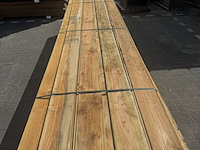 Ca. 64x halfhouts rabat douglas , 1,8 x 19,5 x 400 cm - werkende breedte 18 cm - afbeelding 1 van  3