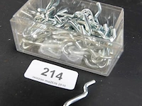 Ca. 65 haken voor winkeldisplay h4cm - afbeelding 1 van  3