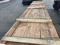 Ca. 65x douglas regels geschaafd, 40x100mm, lengte 500cm - afbeelding 1 van  3