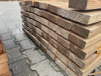 Ca. 65x douglas regels geschaafd, 40x100mm, lengte 500cm - afbeelding 3 van  3