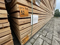 Ca. 66x douglas planken fijnbezaagd, 22x200mm, lengte 400cm - afbeelding 4 van  4