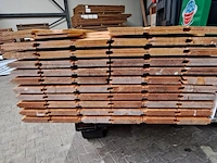 Ca. 66x douglas wisselsponning/halfhoutsrabat, 18x190mm, lengte 300cm - afbeelding 3 van  4