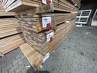 Ca. 66x mandioqueira vlonderplanken, 21x120mm, lengte 350cm - afbeelding 4 van  4
