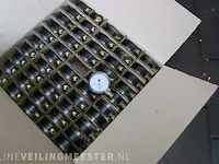 Ca. 691x manometers abs, ø50 mm, messing aansluiting f + r, abs, zwart - afbeelding 7 van  12