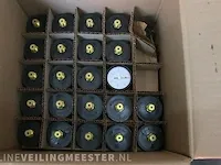 Ca. 691x manometers abs, ø50 mm, messing aansluiting f + r, abs, zwart - afbeelding 9 van  12