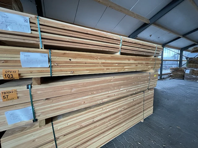 Ca. 69x douglas vlonderplanken, 25x140mm, lengte 300cm - afbeelding 4 van  4