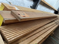 Ca. 6x douglas vlonderplanken , 30x145mm, lengte 400cm - afbeelding 2 van  3