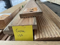 Ca. 6x douglas vlonderplanken , 30x145mm, lengte 400cm - afbeelding 3 van  3