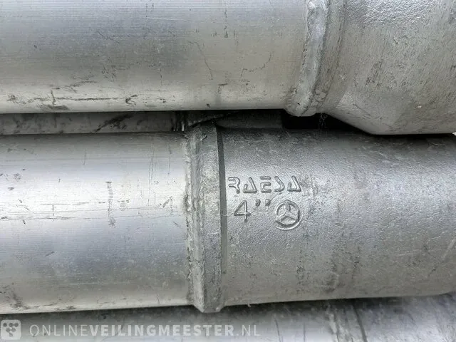 Ca. 70x a 5 meter beregeningsbuis raesa, 4" - afbeelding 3 van  4