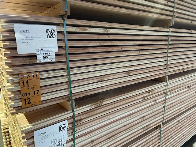 Ca. 70x douglas zweeds rabat, 21x190mm, lengte 300cm - afbeelding 4 van  4