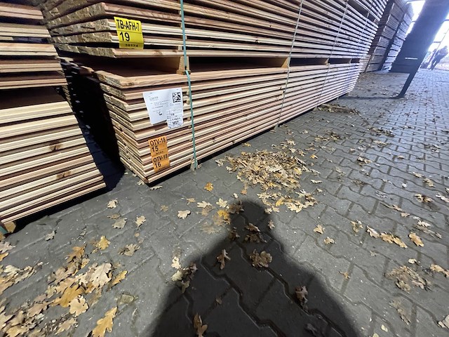 Ca. 70x douglas zweeds rabat, 21x190mm, lengte 500cm - afbeelding 4 van  4