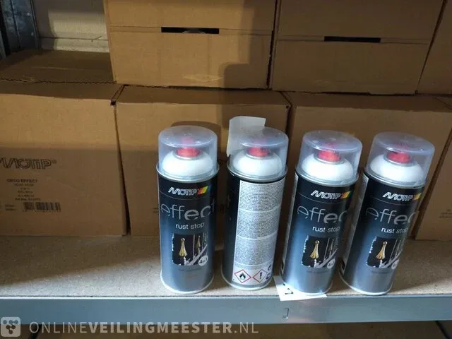 Ca. 70x effect rust stop 4 in 1 motip, ral 9010 - afbeelding 1 van  4