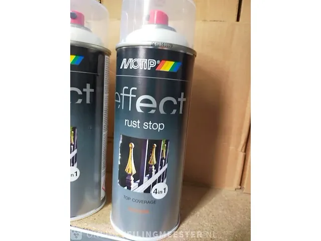 Ca. 70x effect rust stop 4 in 1 motip, ral 9010 - afbeelding 3 van  4