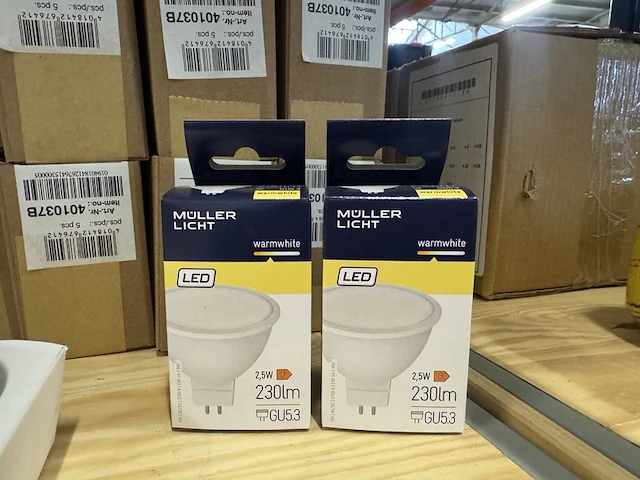 Ca. 70x gu5.3 led lamp warm wit, müller licht - afbeelding 2 van  3