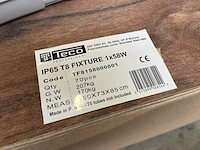 Ca. 70x ip65 t8 fixture 1x58w led armatuur teco professional - afbeelding 3 van  3