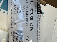 Ca. 70x ip65 t8 fixture 1x58w teco professional - afbeelding 3 van  5