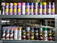 Ca. 70x spuitlakken divers duplicolor - afbeelding 1 van  8