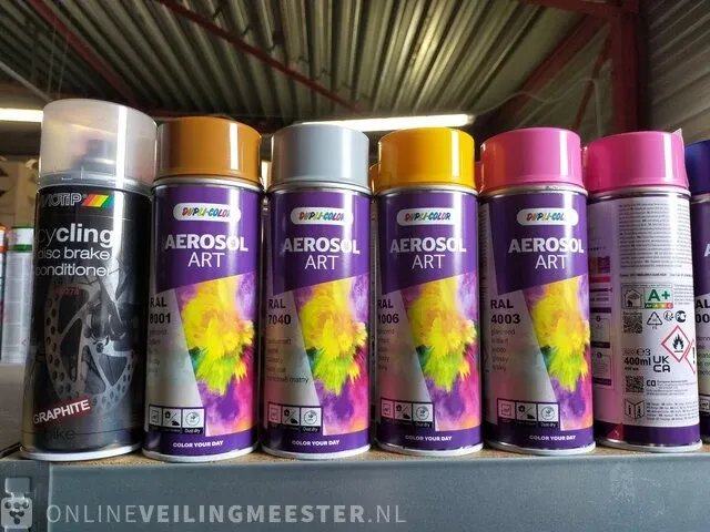 Ca. 70x spuitlakken divers duplicolor - afbeelding 6 van  8
