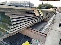 Ca. 70x thermo ayous channelsiding, 19x130mm, lengte 400cm - afbeelding 2 van  3