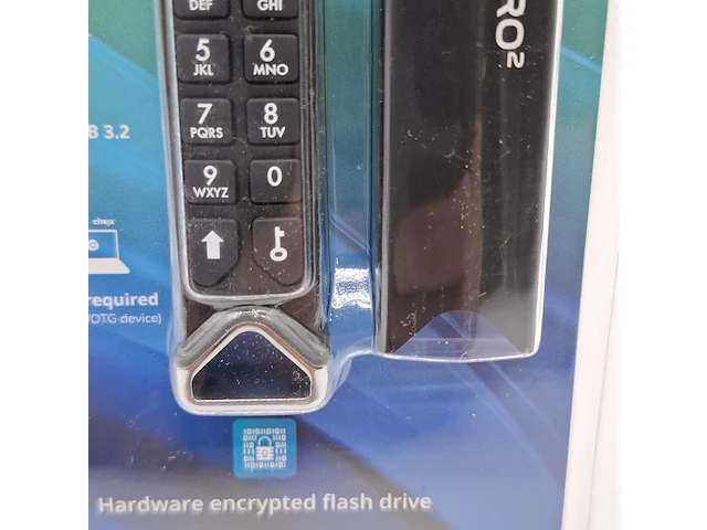 Ca. 70x usb stick met pin vergrendeling, istorage, datashur pro 2 8gb - afbeelding 6 van  6