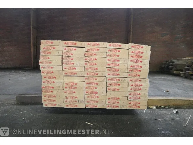 Ca. 70x vuren balk - afbeelding 3 van  8