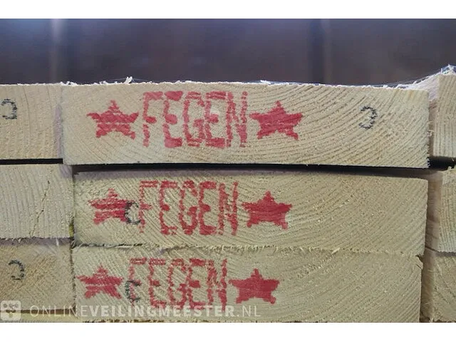 Ca. 70x vuren balk - afbeelding 5 van  8