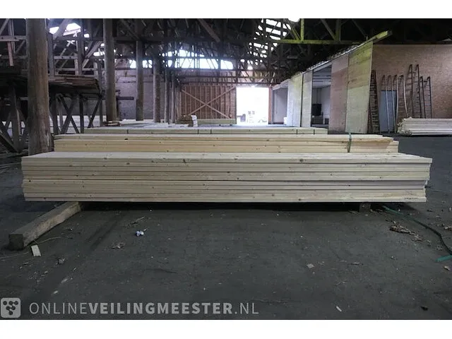 Ca. 71x vuren balk - afbeelding 1 van  8