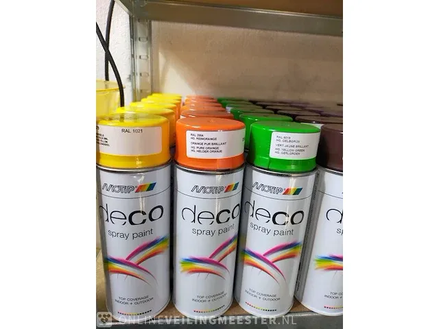 Ca. 72x deco spray paint motip - afbeelding 2 van  7