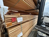 Ca. 72x douglas wisselsponning/ halfhoutsrabat, 18x190mm, lengte 500cm - afbeelding 4 van  4