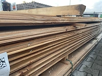 Ca. 72x douglas wisselsponning/halfhoutsrabat, 18x190mm, lengte 500cm - afbeelding 2 van  3