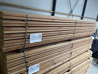 Ca. 72x douglas wisselsponning/halfhoutsrabat, 18x190mm, lengte 500cm - afbeelding 2 van  4