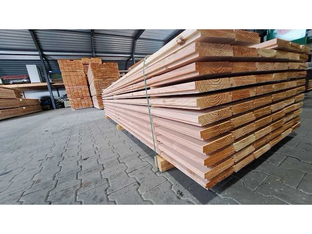 Ca. 72x douglas zweeds rabat, 26x190mm, lengte 300cm - afbeelding 2 van  4
