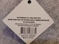 Ca. 72x kattenhuis, grijs - afbeelding 4 van  6
