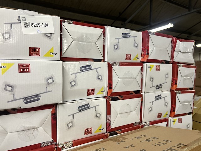 Ca. 72x led plafondlamp 2-lichts, trio - afbeelding 3 van  4