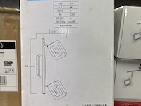 Ca. 72x led plafondlamp 2-lichts, trio - afbeelding 4 van  4
